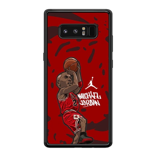 Air Jordan Tiny Slamdunk Samsung Galaxy Note 8 Case-Xtracase