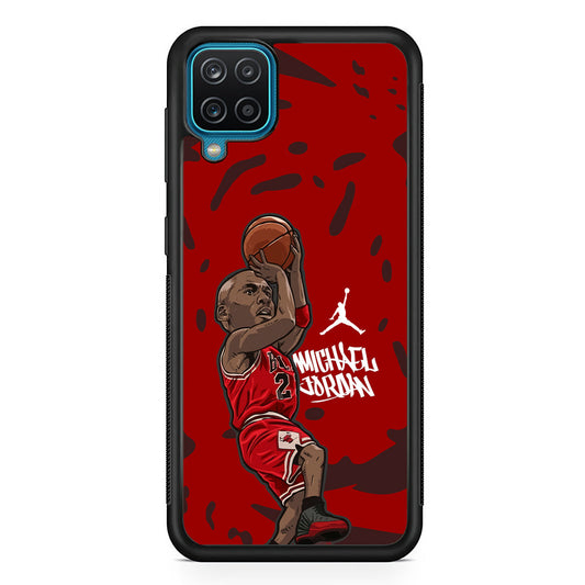 Air Jordan Tiny Slamdunk Samsung Galaxy A12 Case-Xtracase