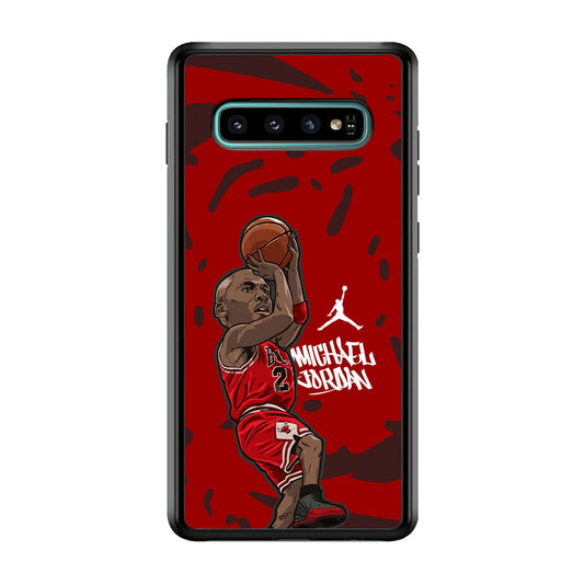 Air Jordan Tiny Slamdunk Samsung Galaxy S10 Case-Xtracase