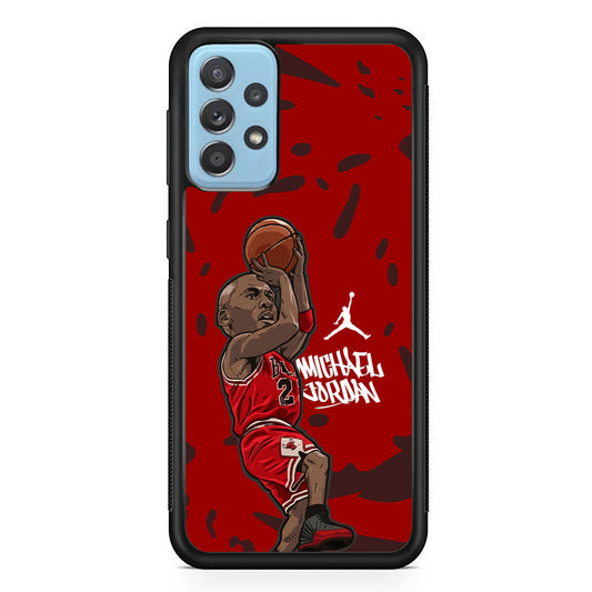Air Jordan Tiny Slamdunk Samsung Galaxy A72 Case-Xtracase