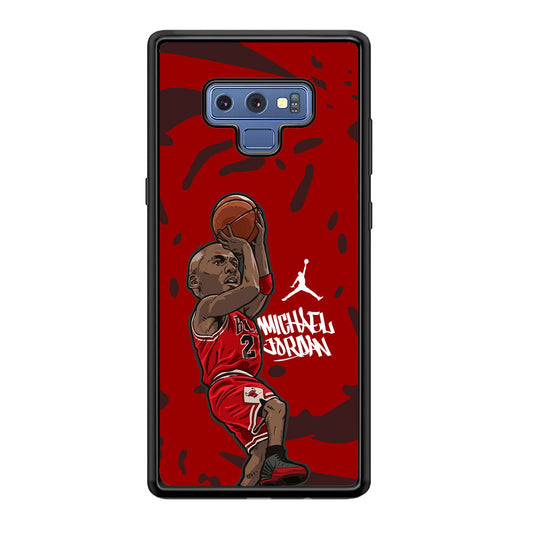 Air Jordan Tiny Slamdunk Samsung Galaxy Note 9 Case-Xtracase