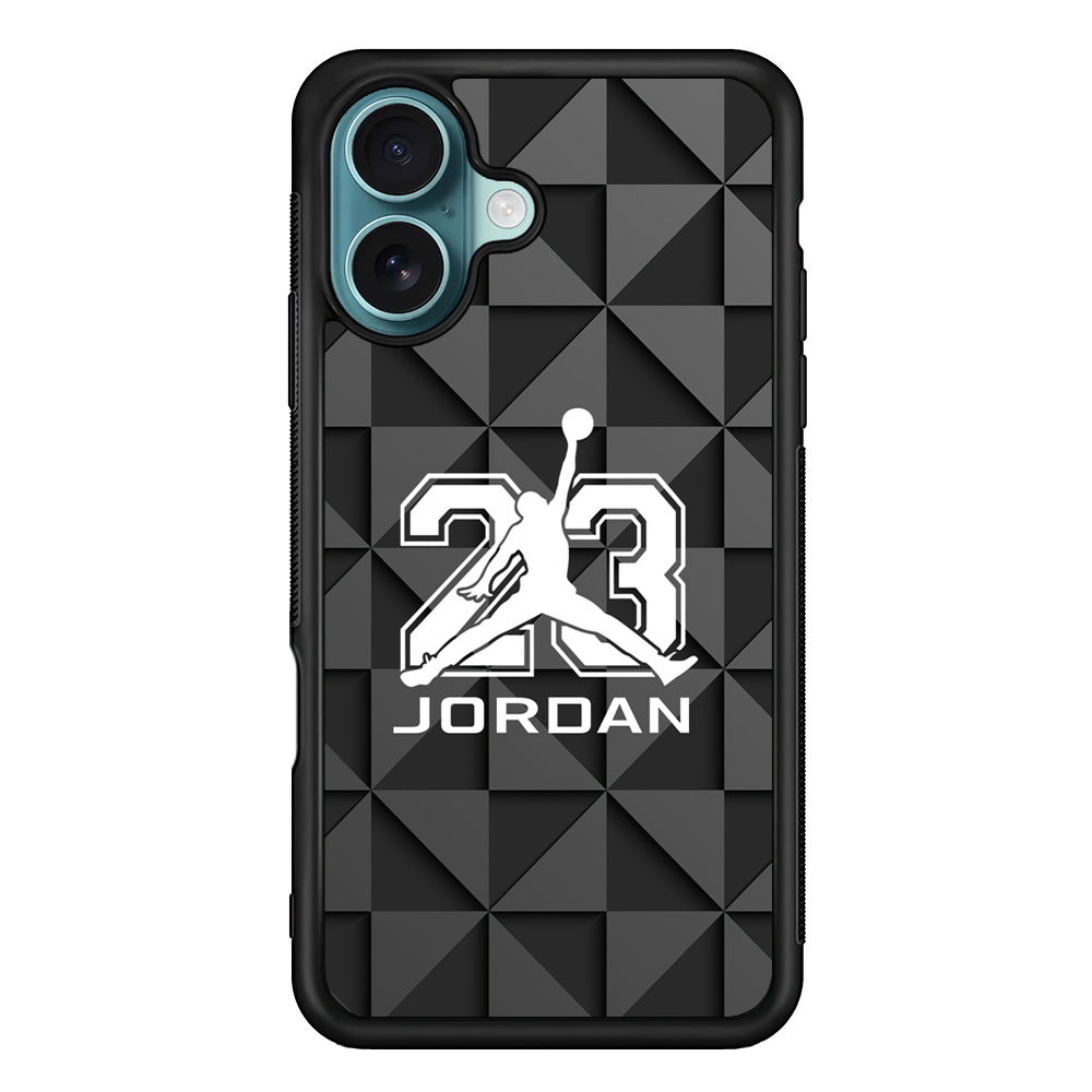 Air Jordan Triangle Shape Aesthetic iPhone 16 Plus Case - Xtracase