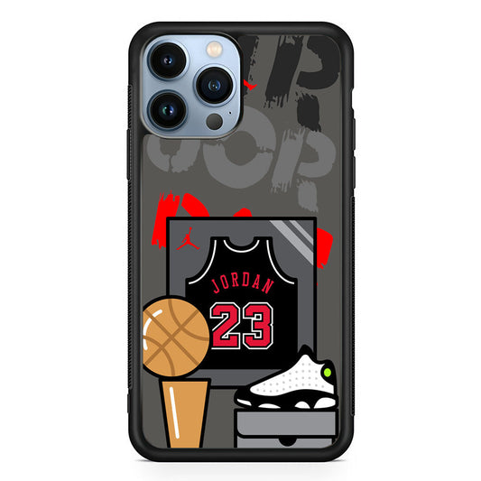 Air Jordan Trophy and Glory iPhone 15 Pro Max Case-Xtracase