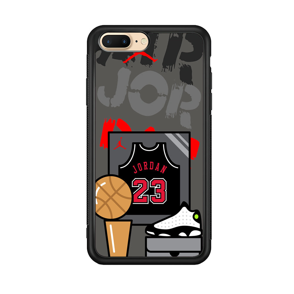 Air Jordan Trophy and Glory iPhone 8 Plus Case-Xtracase