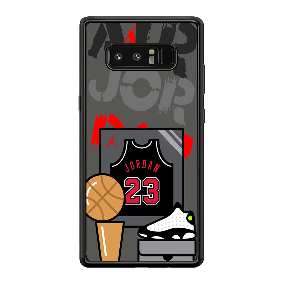 Air Jordan Trophy and Glory Samsung Galaxy Note 8 Case-Xtracase
