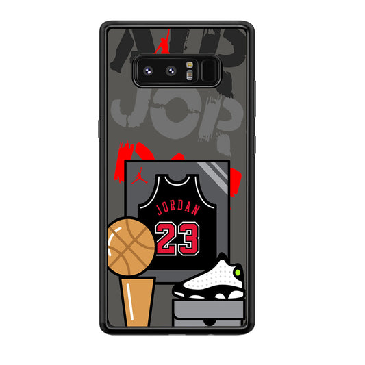 Air Jordan Trophy and Glory Samsung Galaxy Note 8 Case-Xtracase