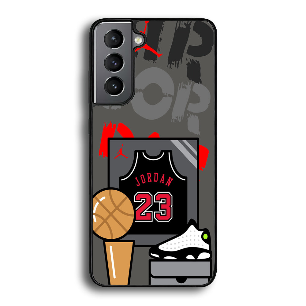 Air Jordan Trophy and Glory Samsung Galaxy S21 Plus Case-Xtracase
