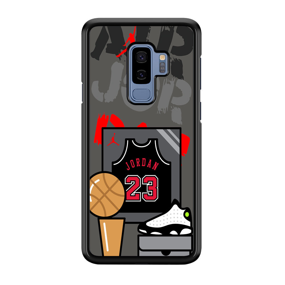 Air Jordan Trophy and Glory Samsung Galaxy S9 Plus Case-Xtracase