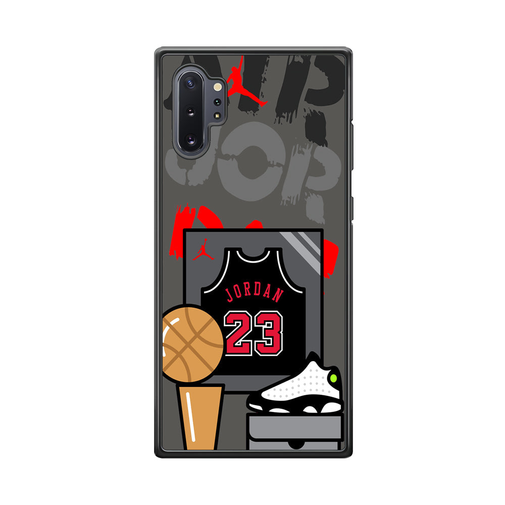 Air Jordan Trophy and Glory Samsung Galaxy Note 10 Plus Case-Xtracase
