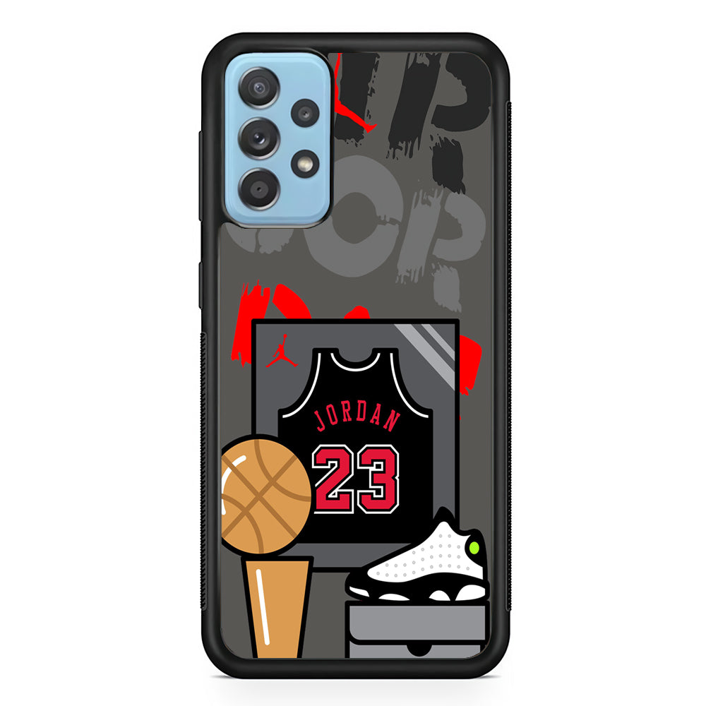 Air Jordan Trophy and Glory Samsung Galaxy A52 Case-Xtracase