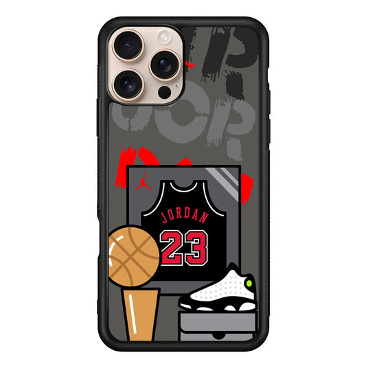 Air Jordan Trophy and Glory iPhone 16 Pro Max Case - Xtracase