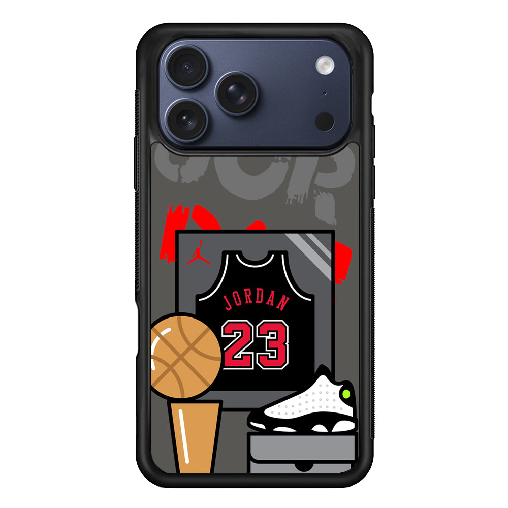 Air Jordan Trophy and Glory iPhone 17 Pro Case - Xtracase