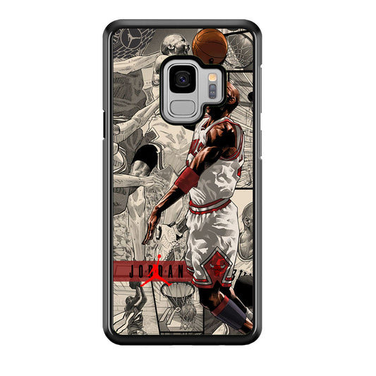 Air Jordan Unusual Jumping Man Samsung Galaxy S9 Case-Xtracase