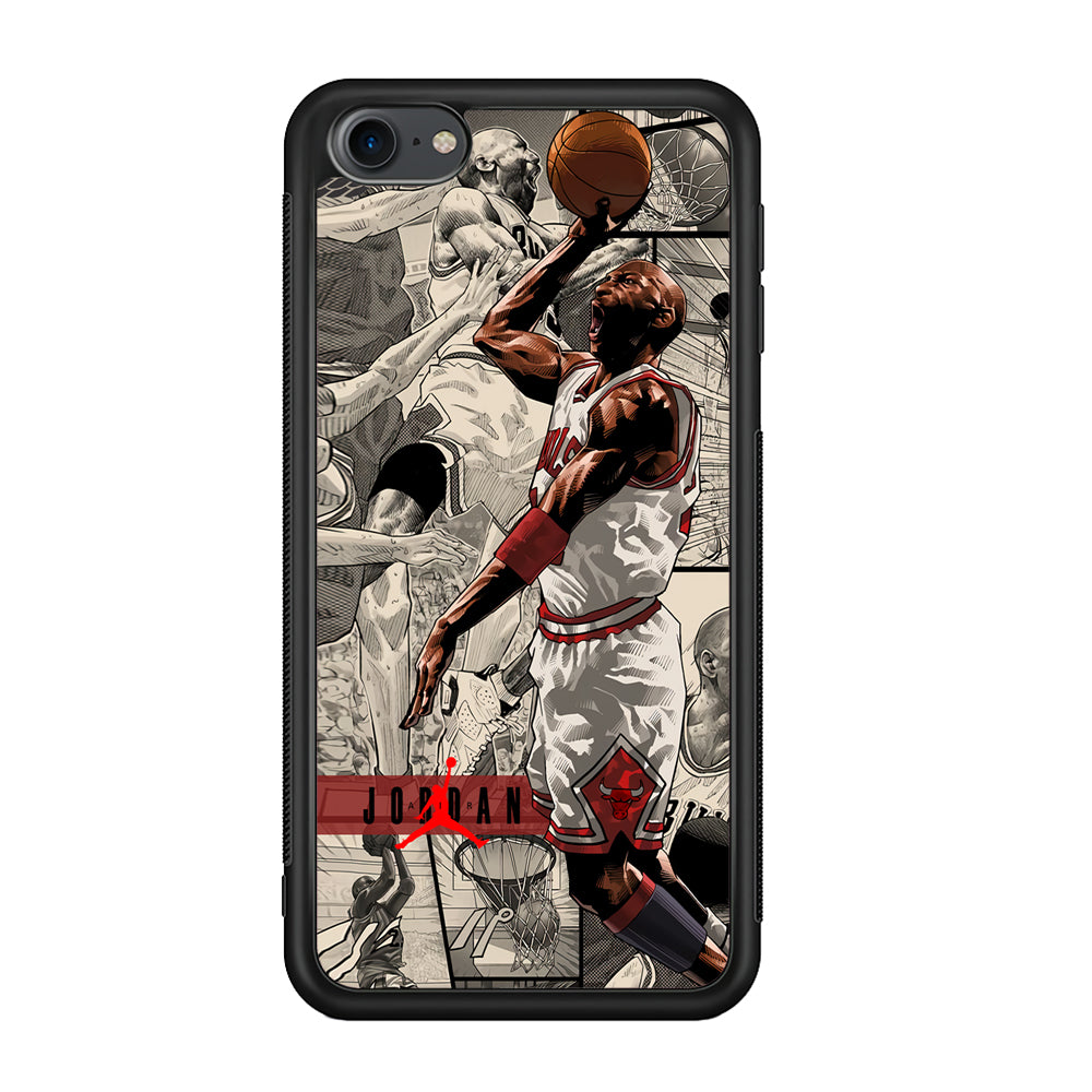 Air Jordan Unusual Jumping Man iPod Touch 6 Case-Xtracase