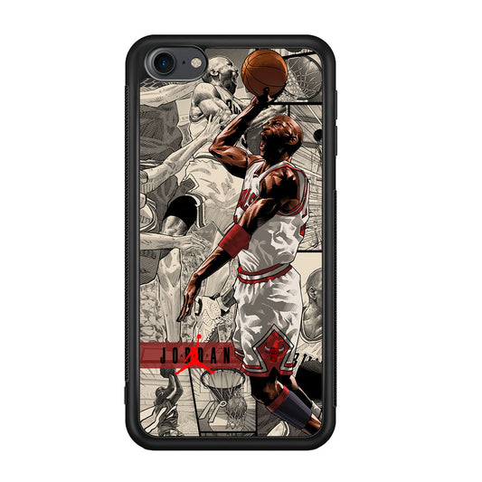 Air Jordan Unusual Jumping Man iPod Touch 6 Case-Xtracase