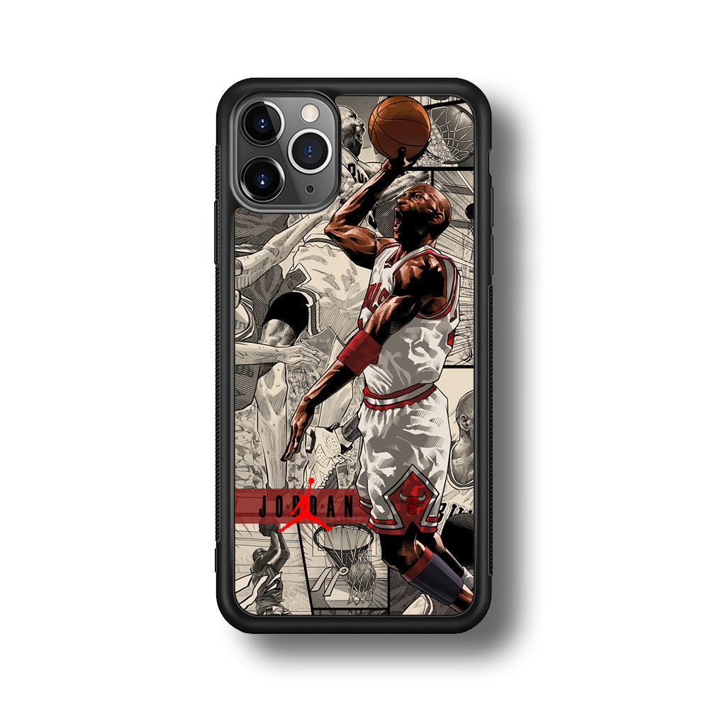 Air Jordan Unusual Jumping Man iPhone 11 Pro Max Case-Xtracase