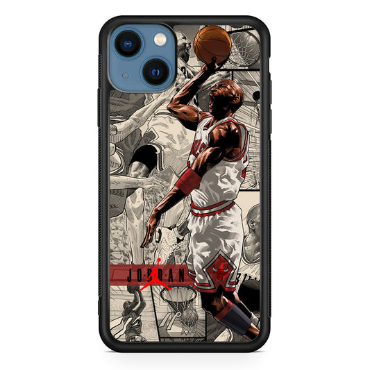 Air Jordan Unusual Jumping Man iPhone 15 Case-Xtracase
