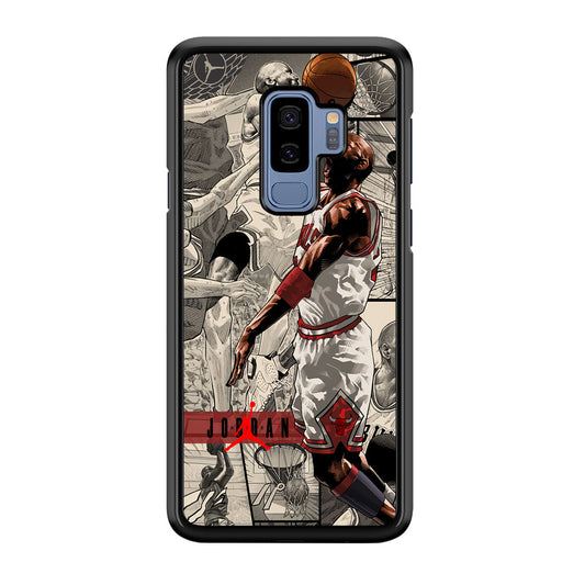 Air Jordan Unusual Jumping Man Samsung Galaxy S9 Plus Case-Xtracase