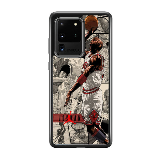 Air Jordan Unusual Jumping Man Samsung Galaxy S20 Ultra Case-Xtracase