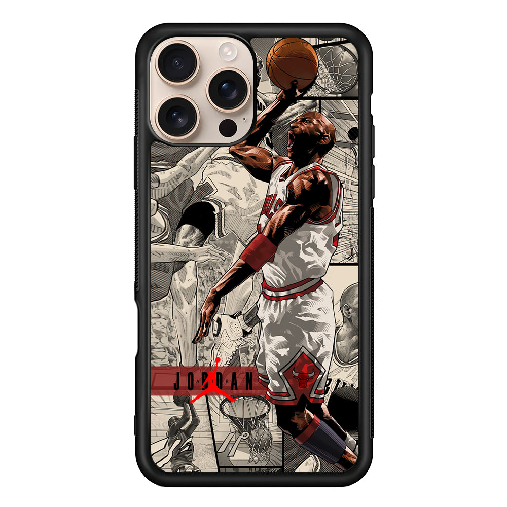Air Jordan Unusual Jumping Man iPhone 16 Pro Case - Xtracase