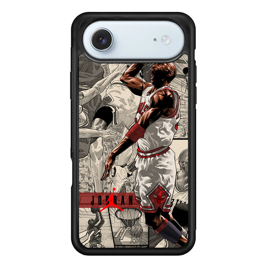 Air Jordan Unusual Jumping Man iPhone 17 Air Case - Xtracase