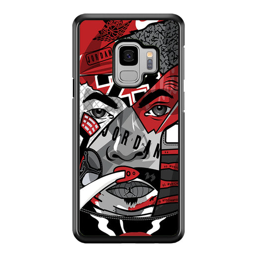 Air Jordan Warrior's Eyes Samsung Galaxy S9 Case-Xtracase