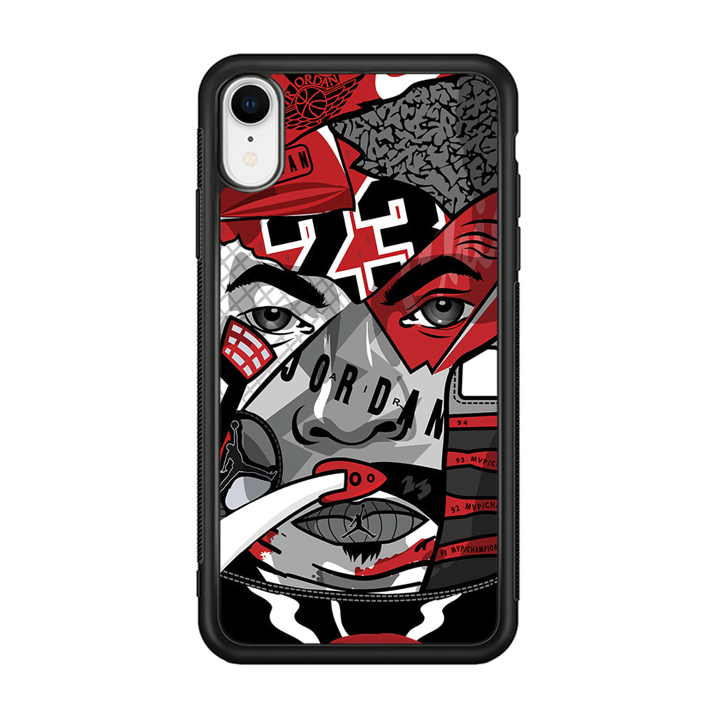 Air Jordan Warrior's Eyes iPhone XR Case-Xtracase