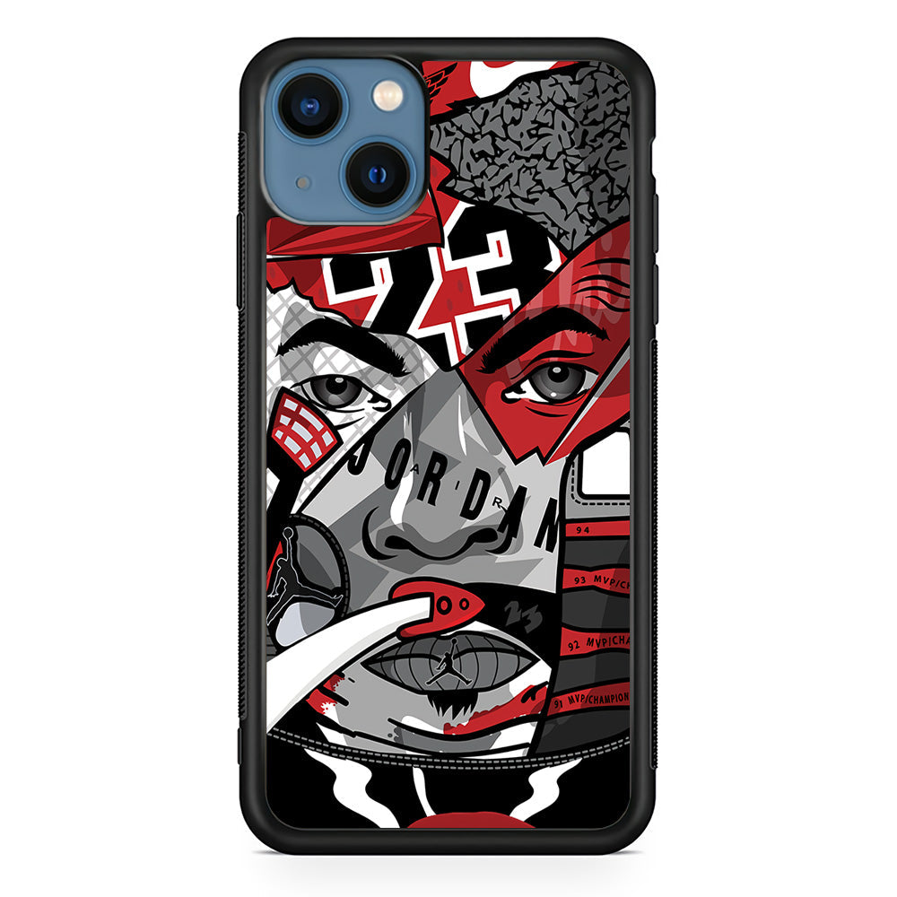 Air Jordan Warrior's Eyes iPhone 15 Plus Case-Xtracase