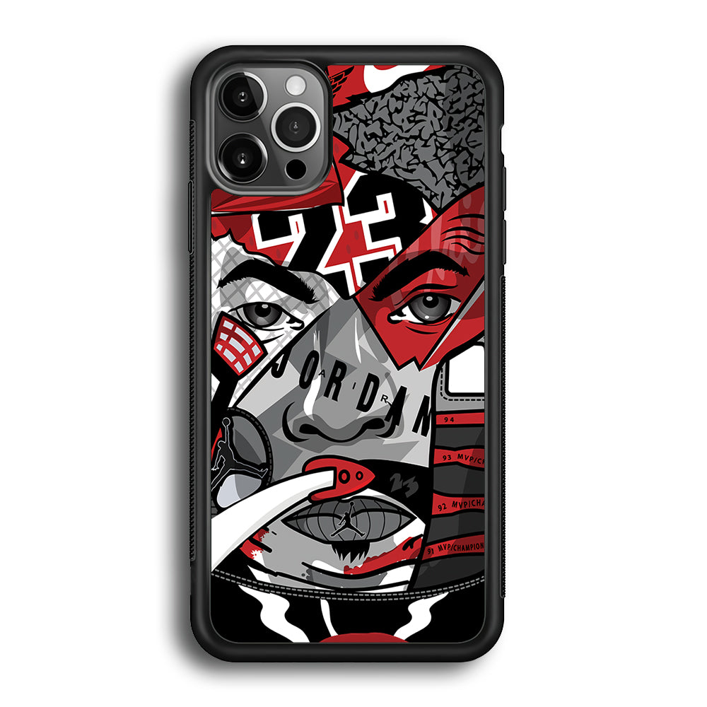 Air Jordan Warrior's Eyes iPhone 12 Pro Case-Xtracase