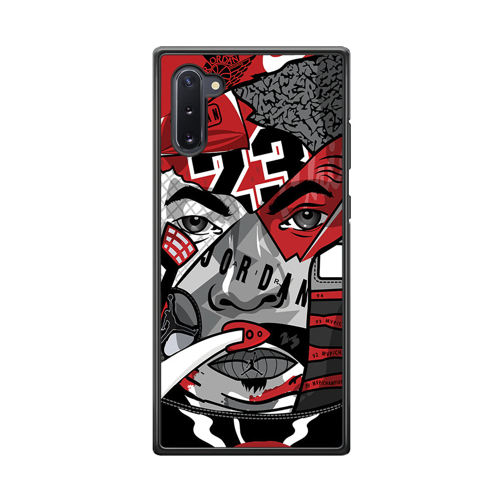 Air Jordan Warrior's Eyes Samsung Galaxy Note 10 Case-Xtracase