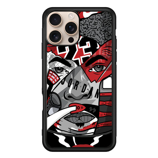 Air Jordan Warrior's Eyes iPhone 16 Pro Case - Xtracase
