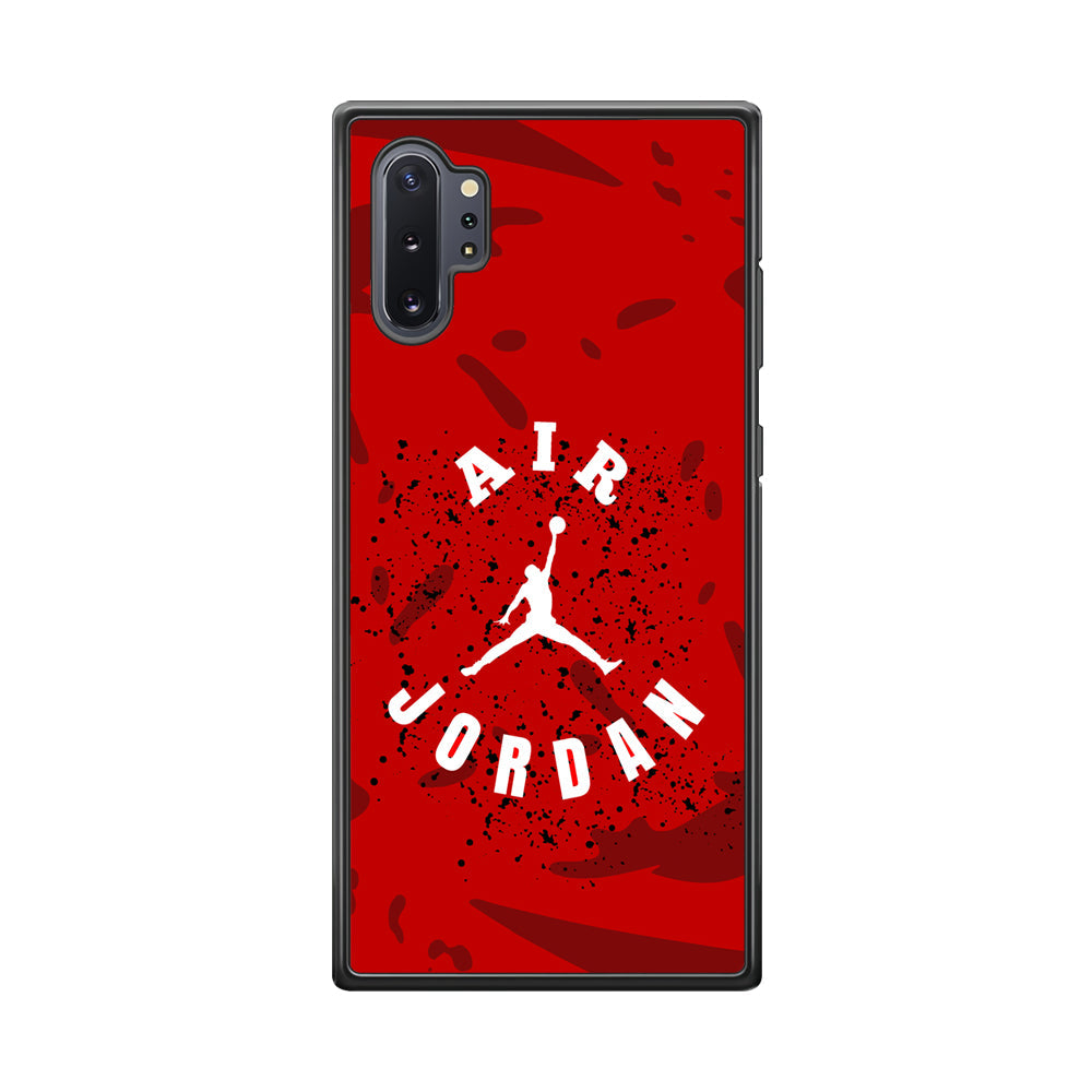 Air Jordan Waving Shapes Samsung Galaxy Note 10 Plus Case-Xtracase