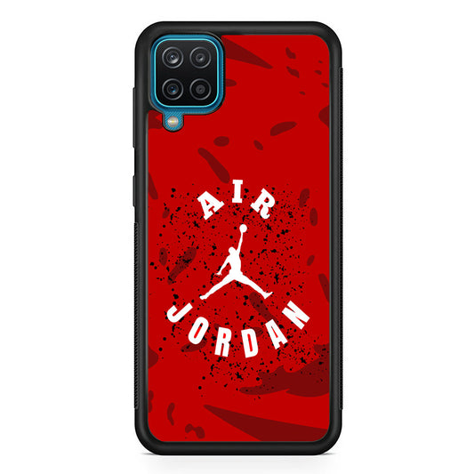 Air Jordan Waving Shapes Samsung Galaxy A12 Case-Xtracase