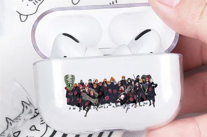 Akatsuki full Team Protective Clear Case Cover For Apple Airpod Pro 2-Xtracase