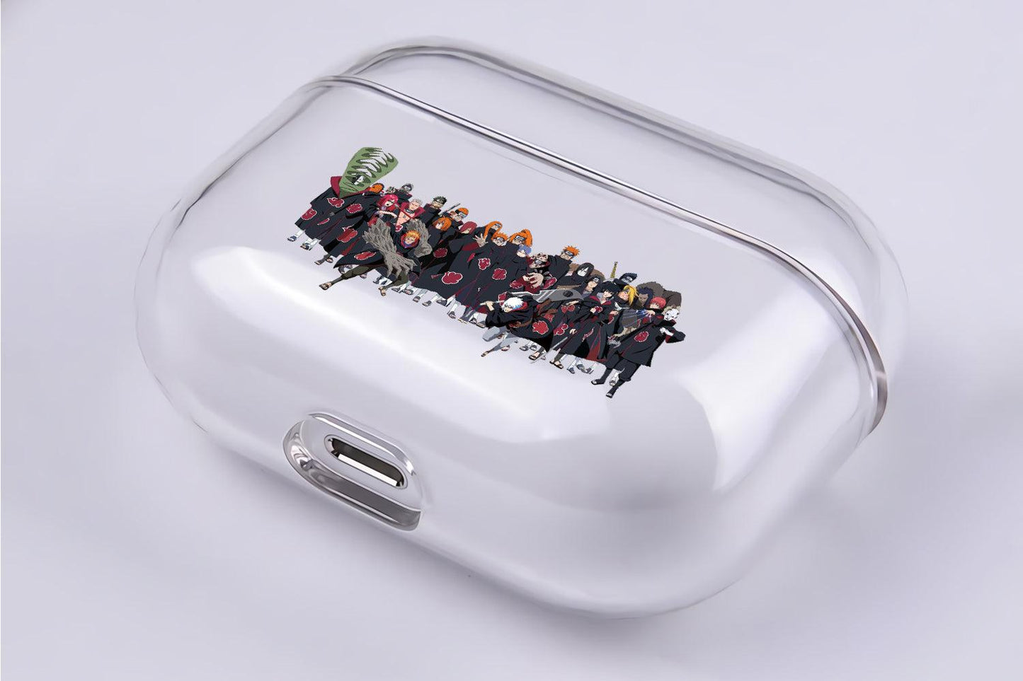 Akatsuki full Team Apple Airpod Pro 2 Clear Case-Xtracase