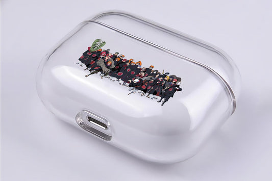 Akatsuki full Team Apple Airpod Pro 2 Clear Case-Xtracase