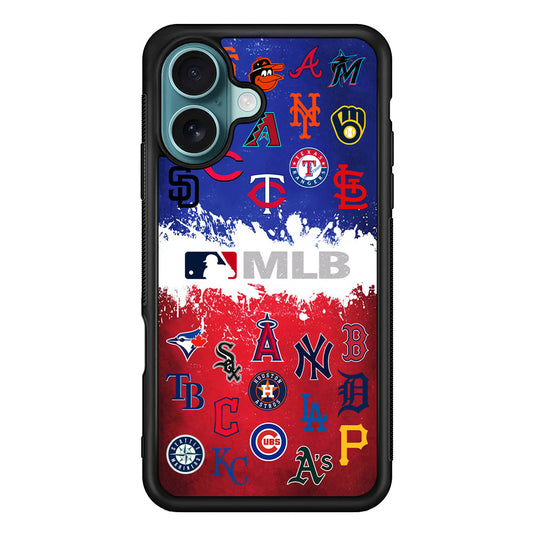All MLB Teams Collection iPhone 16 Plus Case - Xtracase