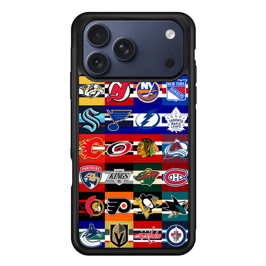 All NHL Teams Jersey iPhone 17 Pro Max Case - Xtracase