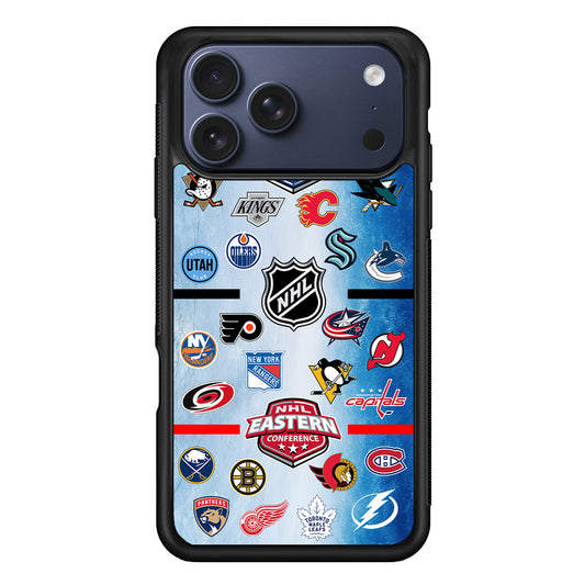 All NHL Teams Logo iPhone 17 Pro Max Case - Xtracase