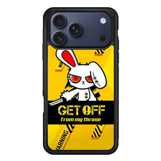 Angry Bunny Throne iPhone 17 Pro Max Case - Xtracase