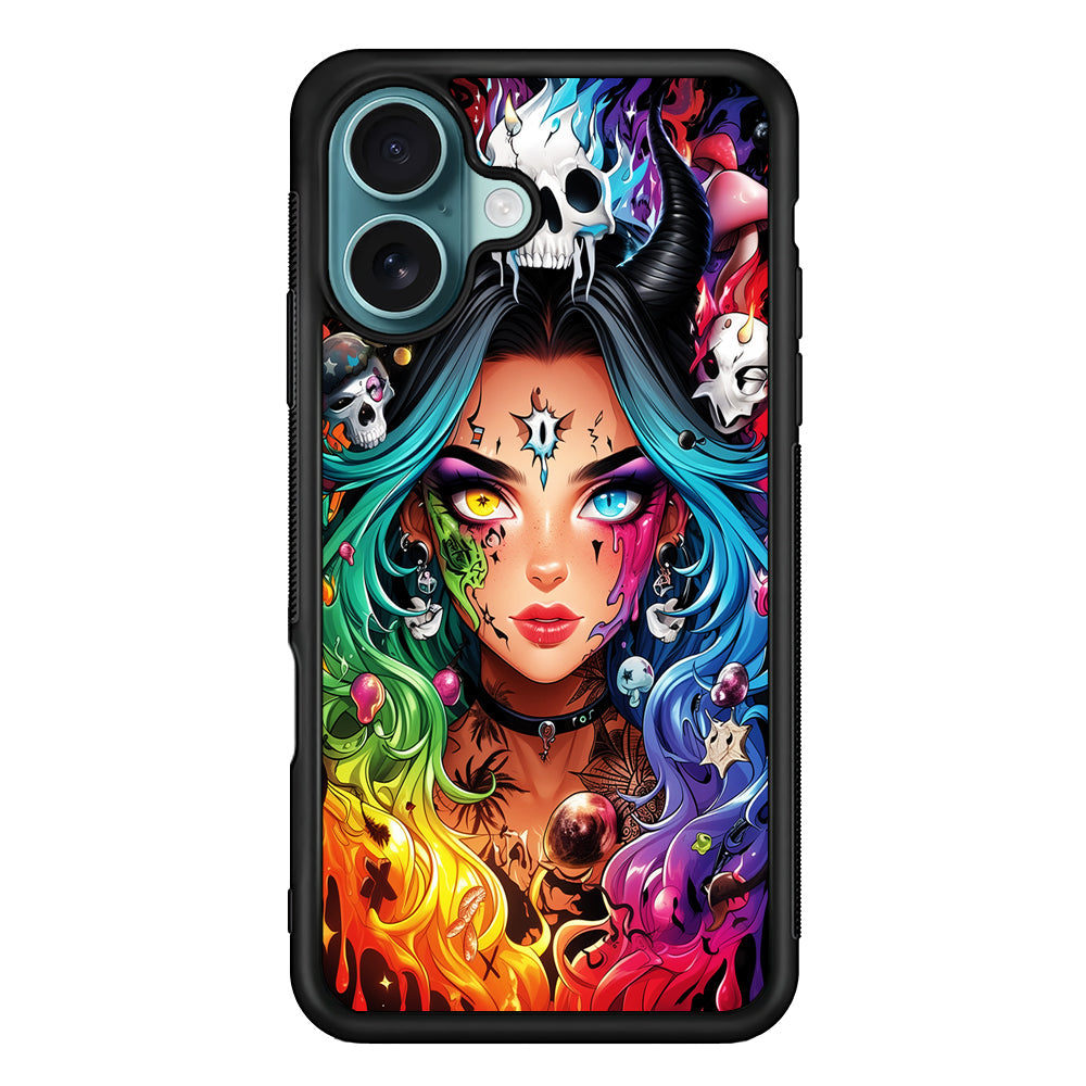 Anime Witch Girl Art iPhone 16 Plus Case - Xtracase