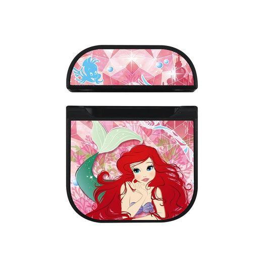 Ariel Mermaid The Red Beauty Hair Apple Airpods Case-Xtracase
