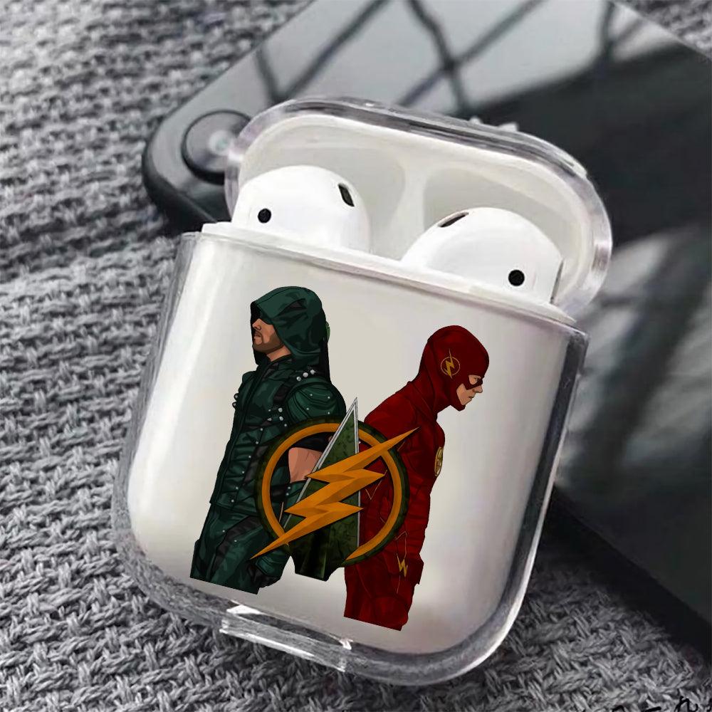 Arrow and The Flash Apple Airpods Clear Case-Xtracase
