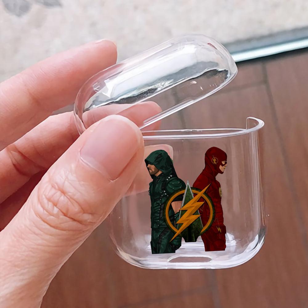 Arrow and The Flash Apple Airpods Clear Case-Xtracase