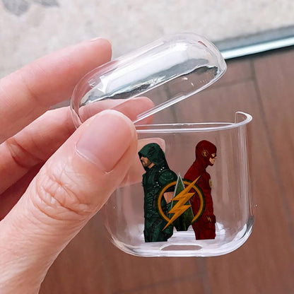 Arrow and The Flash Apple Airpods Clear Case-Xtracase