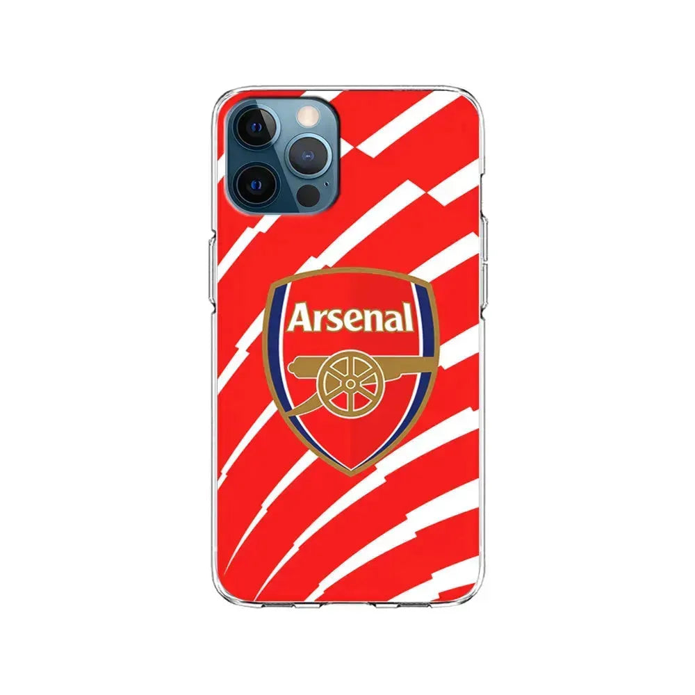 Arsenal FC Gunners Logo iPhone 15 Pro Max Case-Clear Soft Case-Xtracase