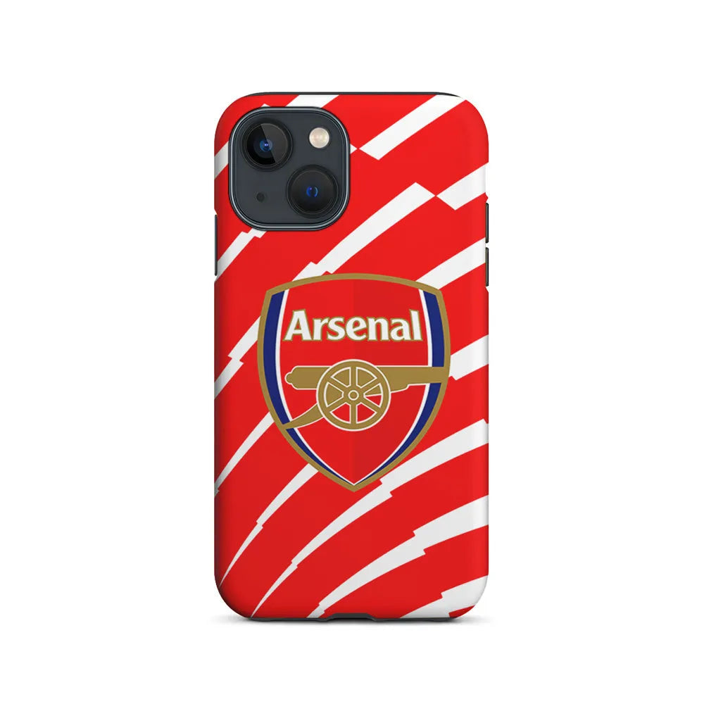Arsenal FC Gunners Logo iPhone 14 Plus Case-2 in 1 Tough Case-Xtracase