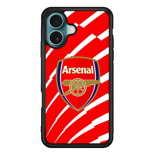 Arsenal FC Gunners Logo iPhone 16 Plus Case - Xtracase