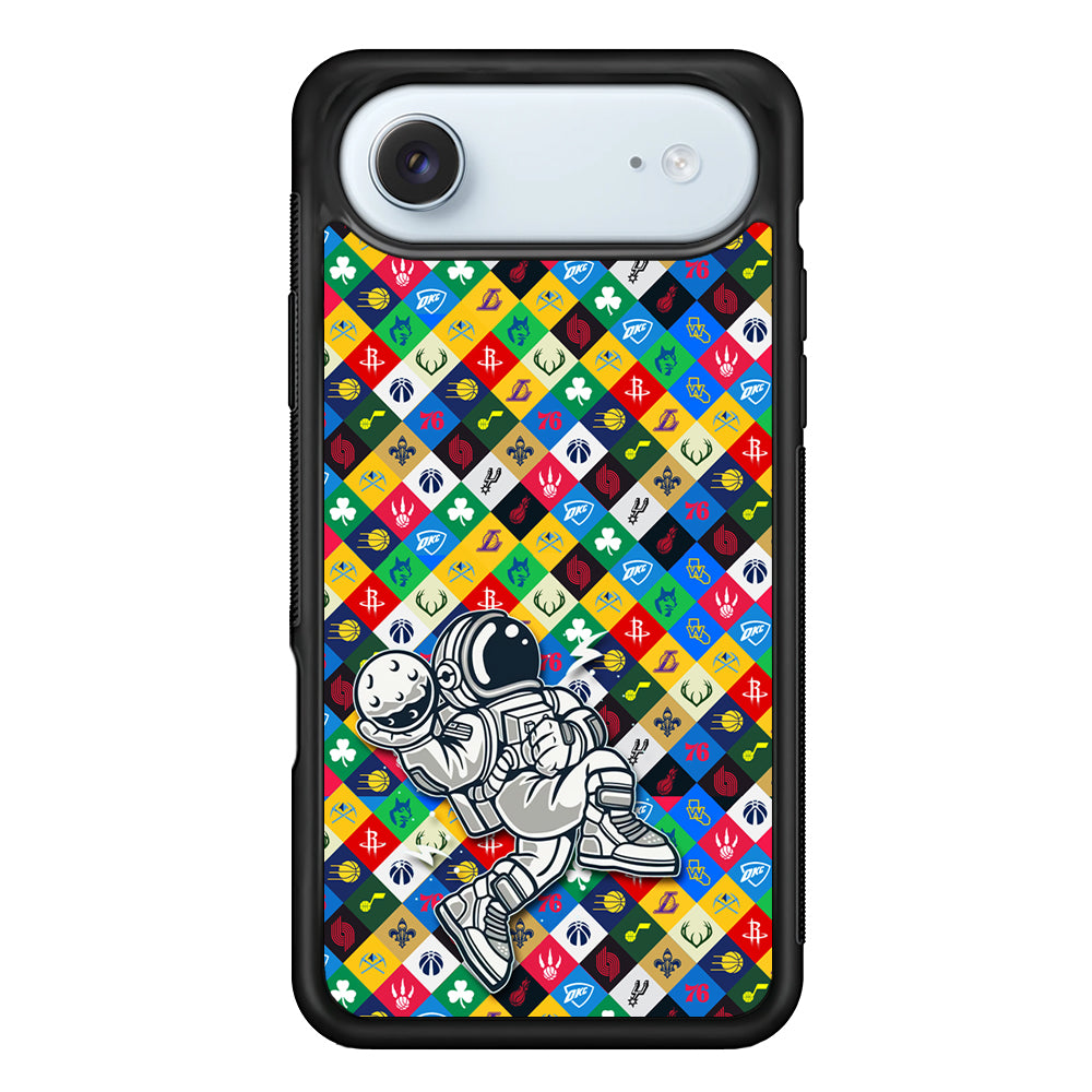 Astronauts Basketball Team Logo iPhone 17 Air Case - Xtracase