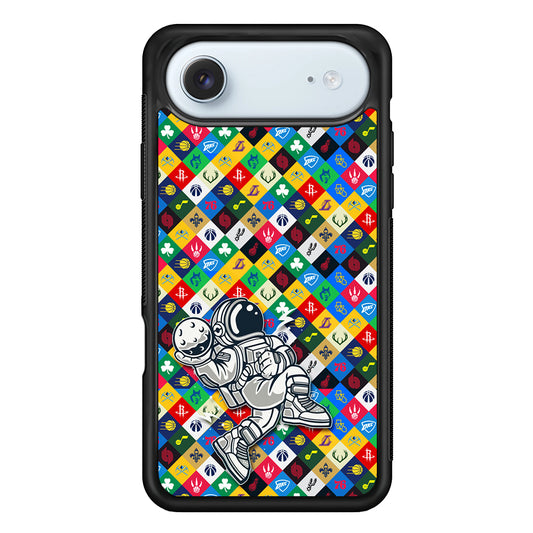 Astronauts Basketball Team Logo iPhone 17 Air Case - Xtracase